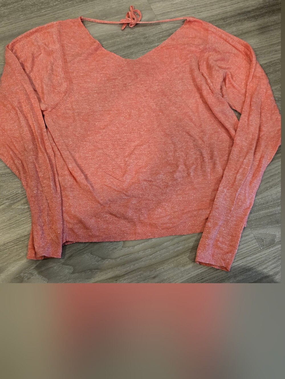GAP Soft Coral Knit Sweater Top